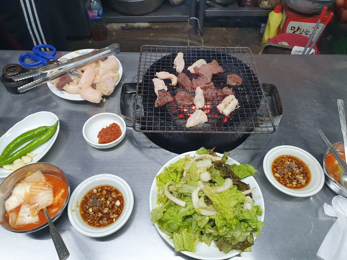  [부산 자갈치 맛집] 백화양곱창 - 이런 감성은 처음이지?
