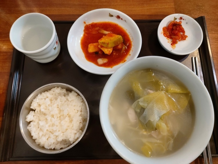 이북식 닭개장