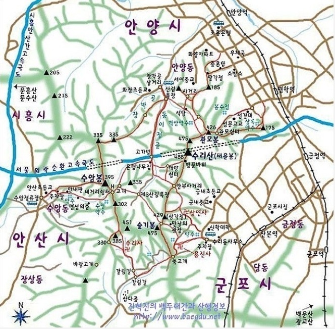 너구리산 이미지