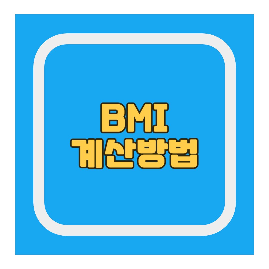 BMI 계산방법