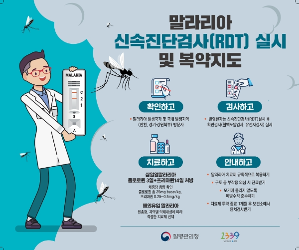 말라리아 치료