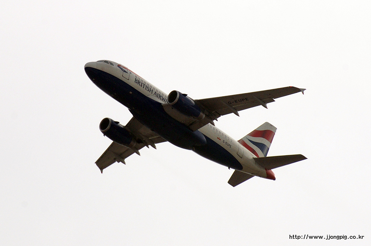 British Airways G-EUPE Airbus A319-100