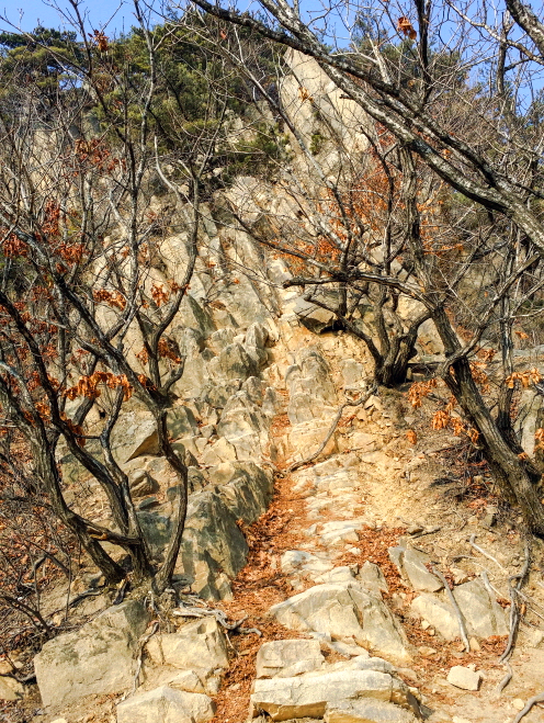 한국 명산 서울 북한산 백운대 등산 mountain hiking