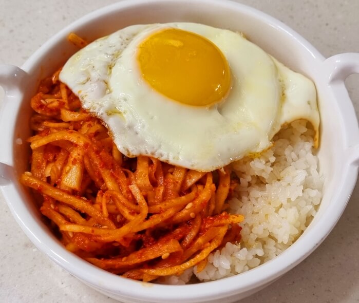 무 생채비빔밥의 유래3