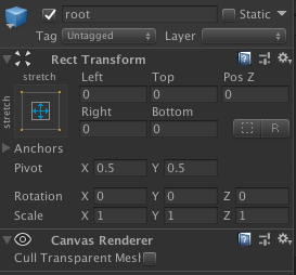Unity PopupManager root Transform