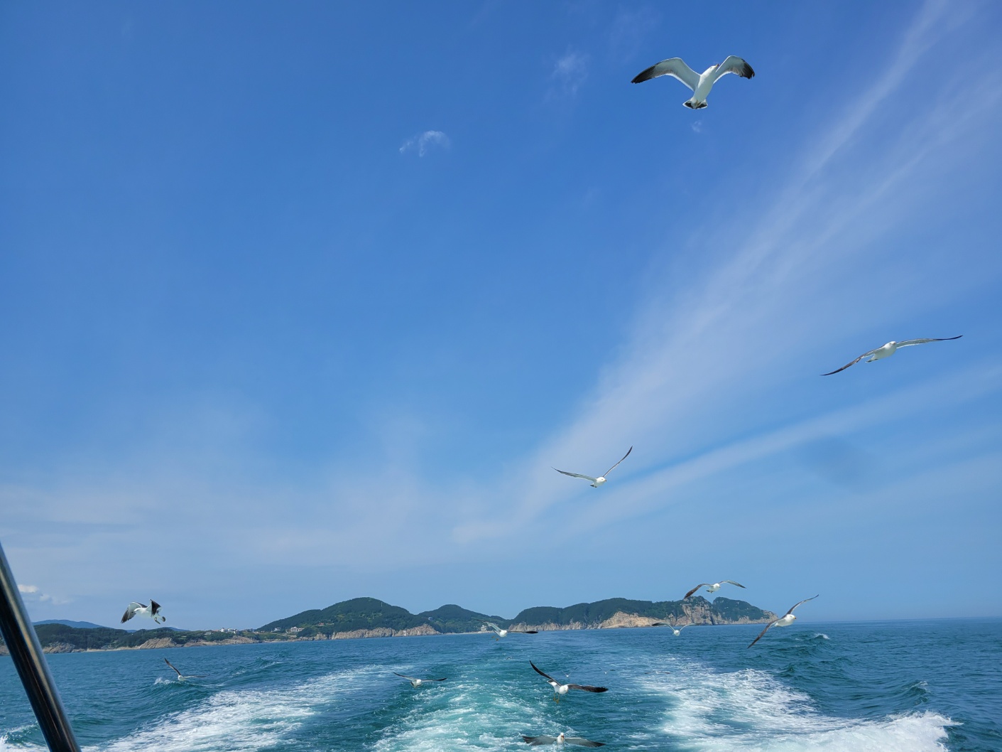  거제도 여행 코스 도장포 유람선, 바람의 언덕