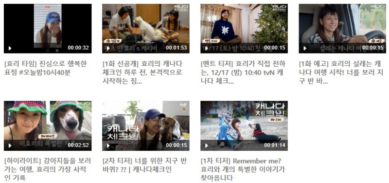  캐나다 체크인 재방송 편성표 및 다시보기 실시간