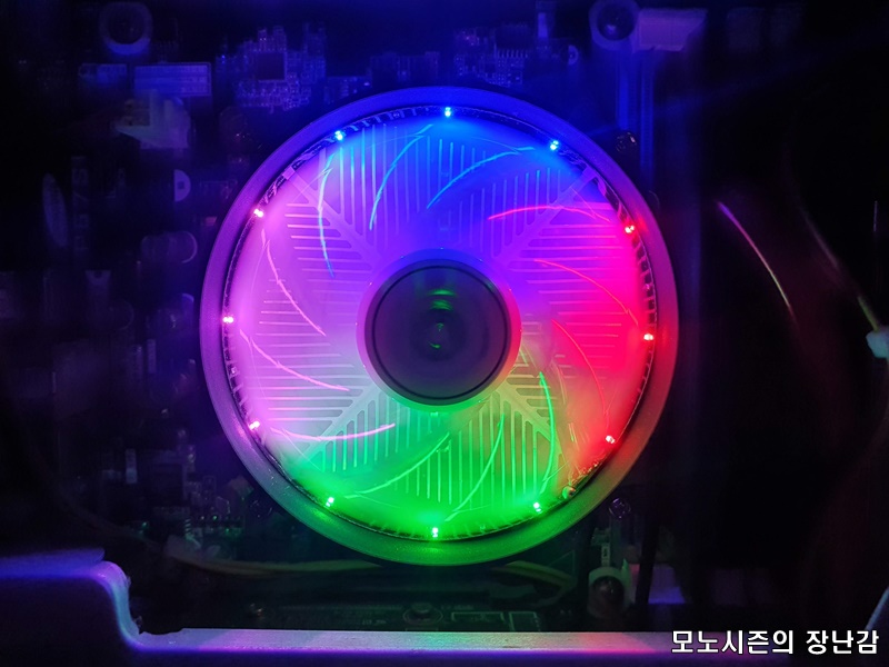  화려한 3RSYS Socoool RC80 RGB CPU쿨러 구매후기