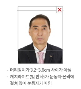 여권 사진 규격 사이즈