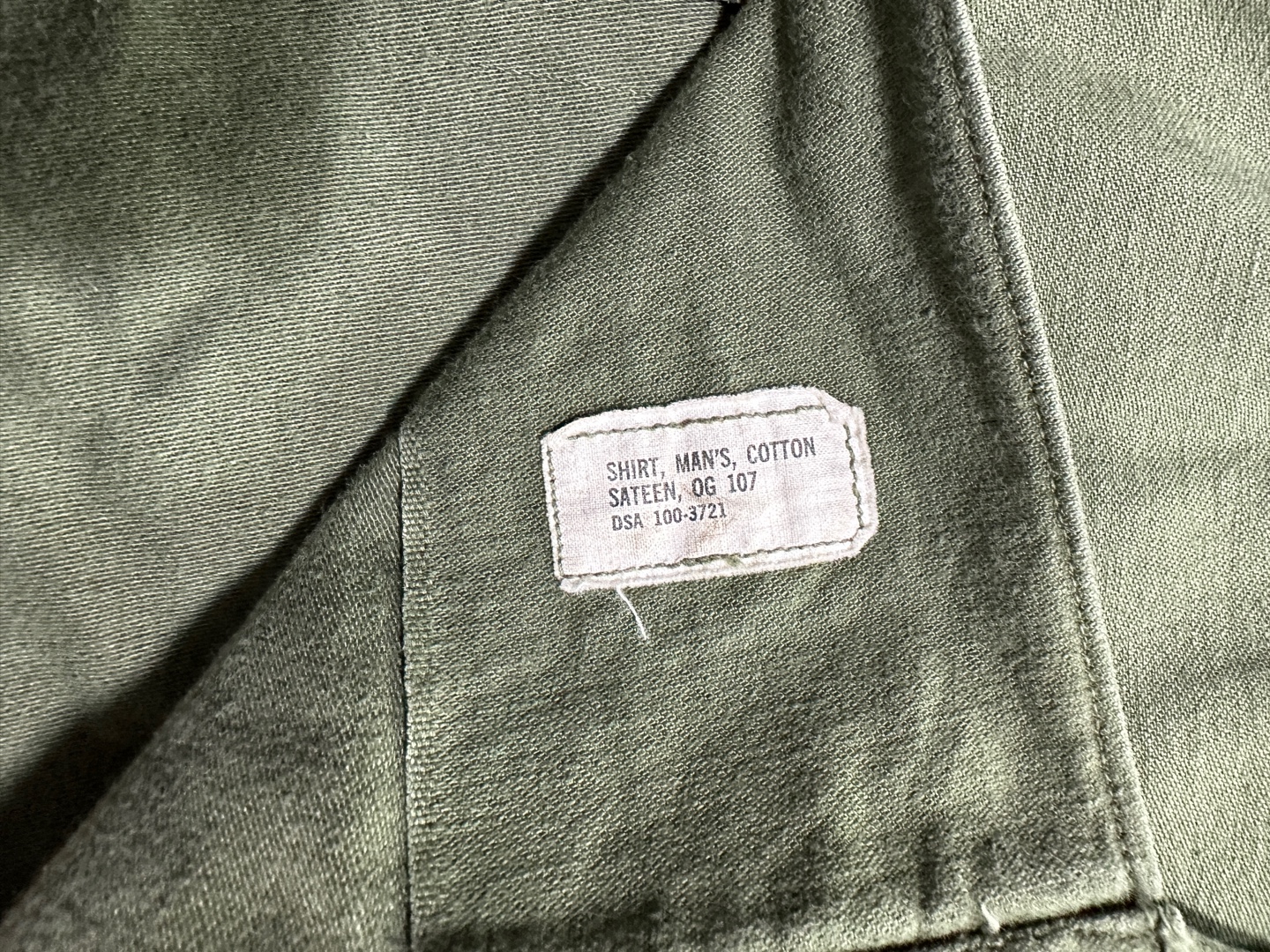 오리지날 미 육군 og107 셔츠 6