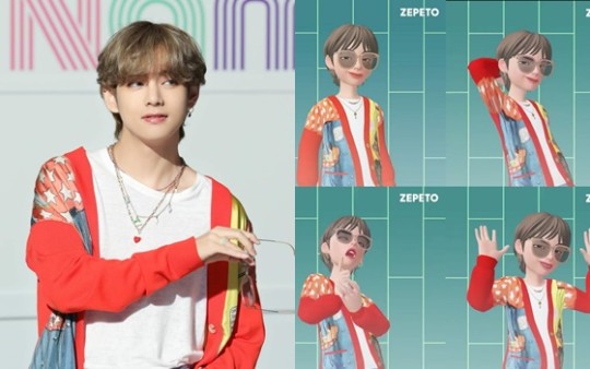  방탄소년단 뷔, COOL&SWAG 3D 아바타로 재탄생 '내 마음 여러번 부서지네'