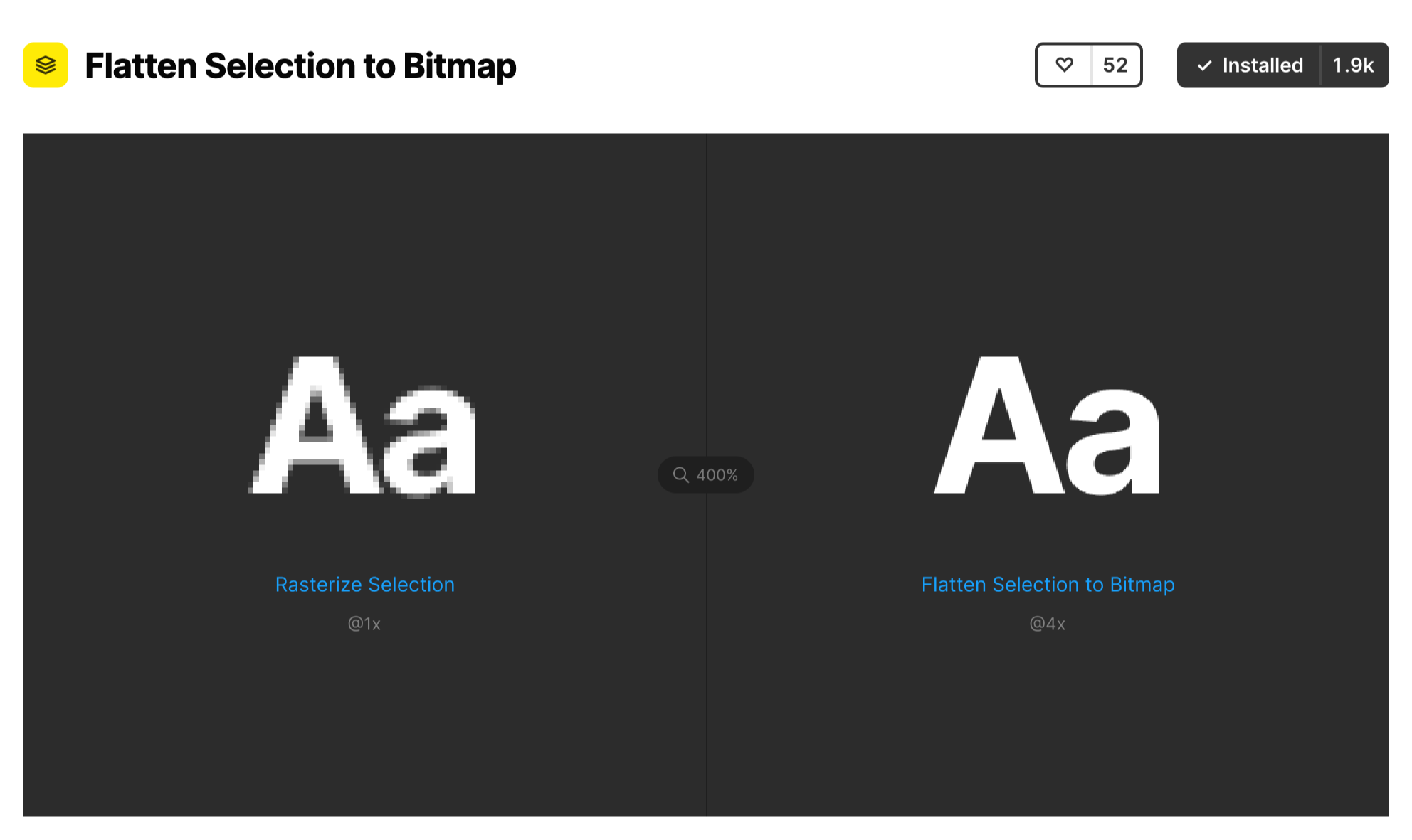 Flatten Selection to Bitmap 커버 이미지