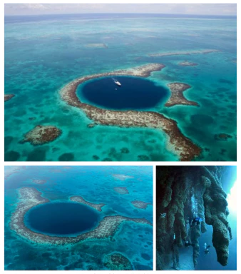 벨리즈 '그레이트 블루 홀' (Great Blue Hole)