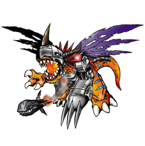  [디지몬도감] 메탈 그레이몬(백신종) メタルグレイモン（ワクチン種） METALGREYMON METALGREYMON
