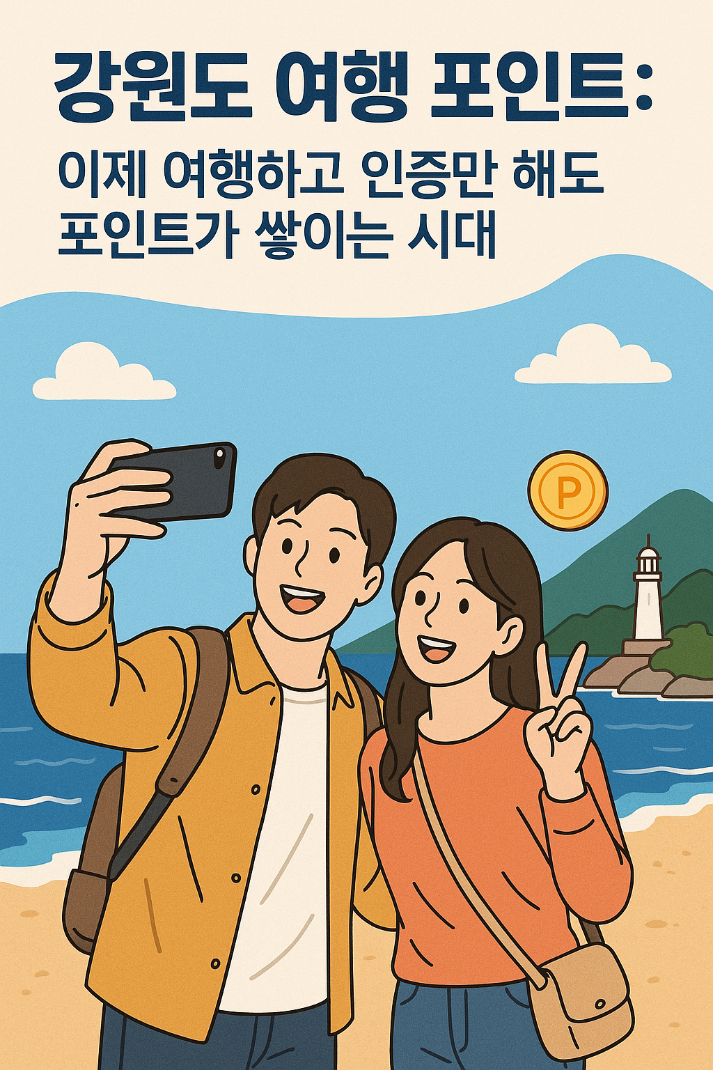 강원도 여행 포인트:이제 여행하고 인증만 해도 포인트가 쌓이는 시대