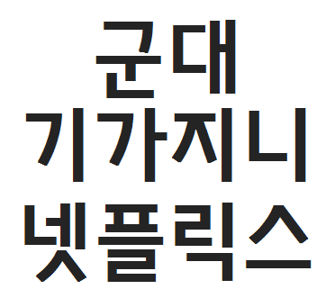  군대 기가지니 넷플릭스 보는법