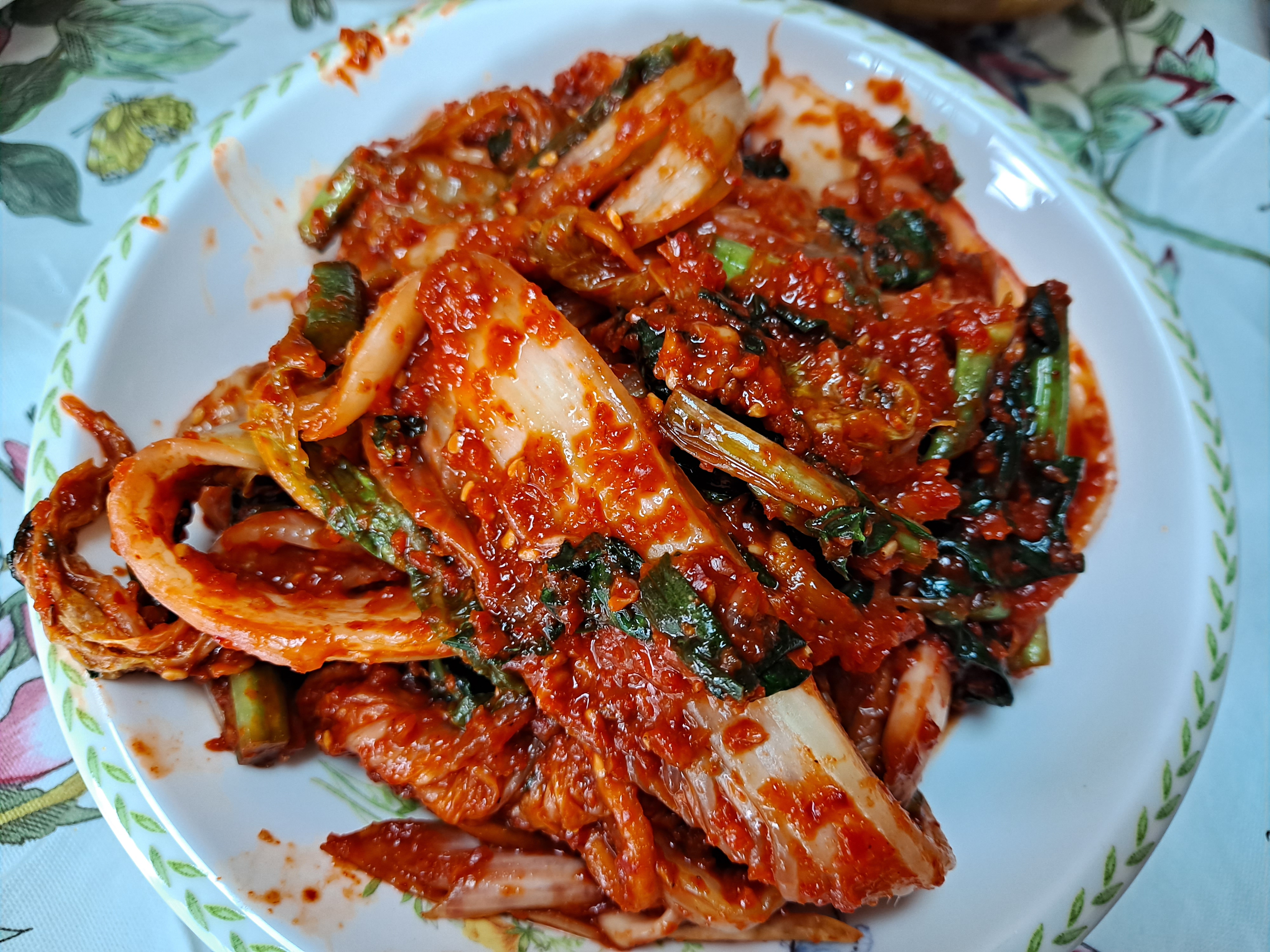  사랑과 정을 나누다, 포기김치(Kimchi)