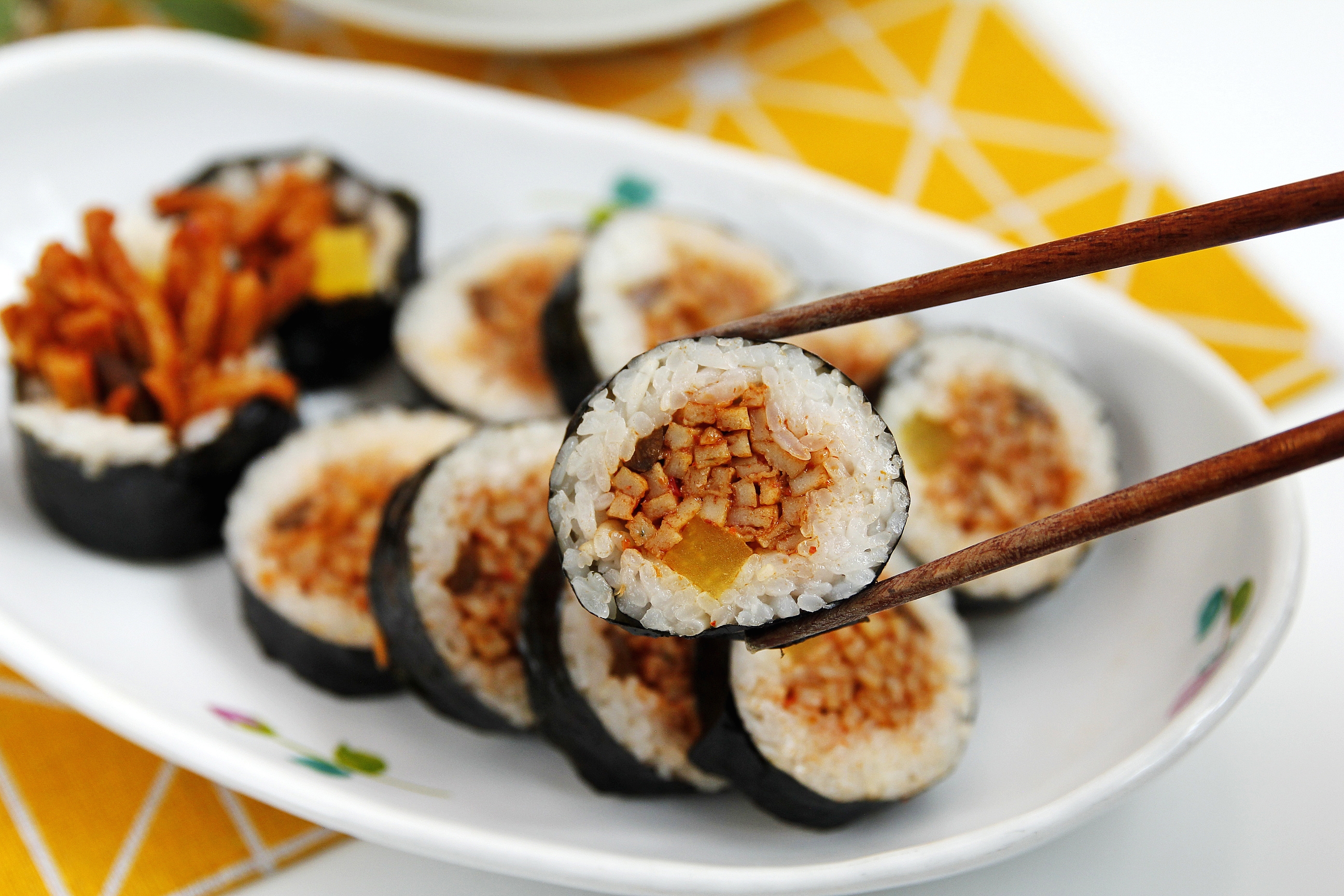 매콤어묵김밥