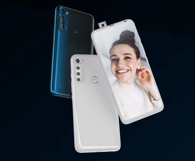  모토로라 One fusion Plus - 6.5" FHD+, 팝업 카메라, 5000mAh 배터리, 299유로