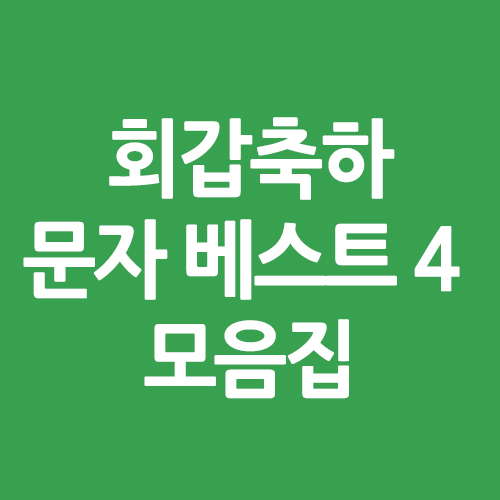  회갑축하문자 메시지 모음집, 유용히 쓰세요