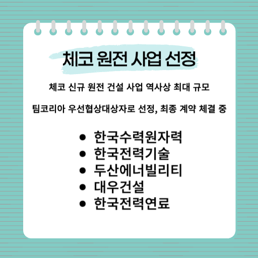 체코원전사업