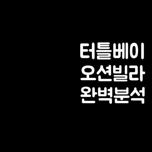 터틀 베이 오션 빌라 숙박 가격, 시