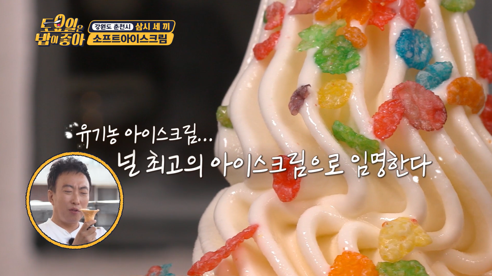 토요일은밥이좋아 소프트아이스크림