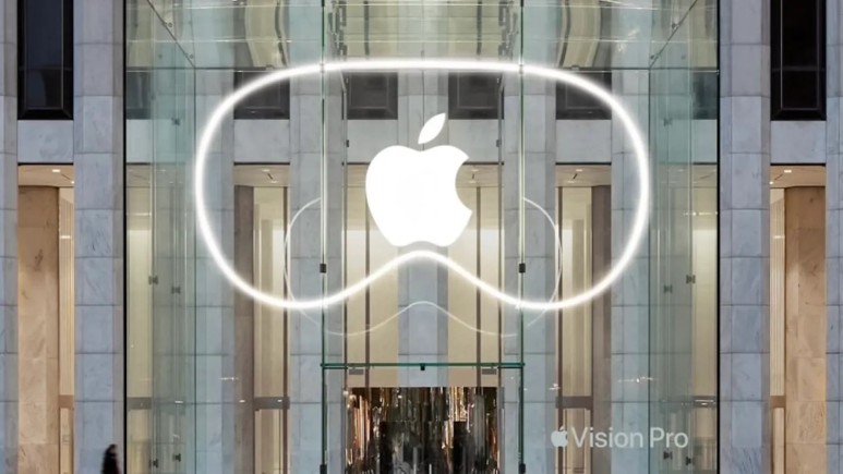 Apple Vision Pro 매장 사진