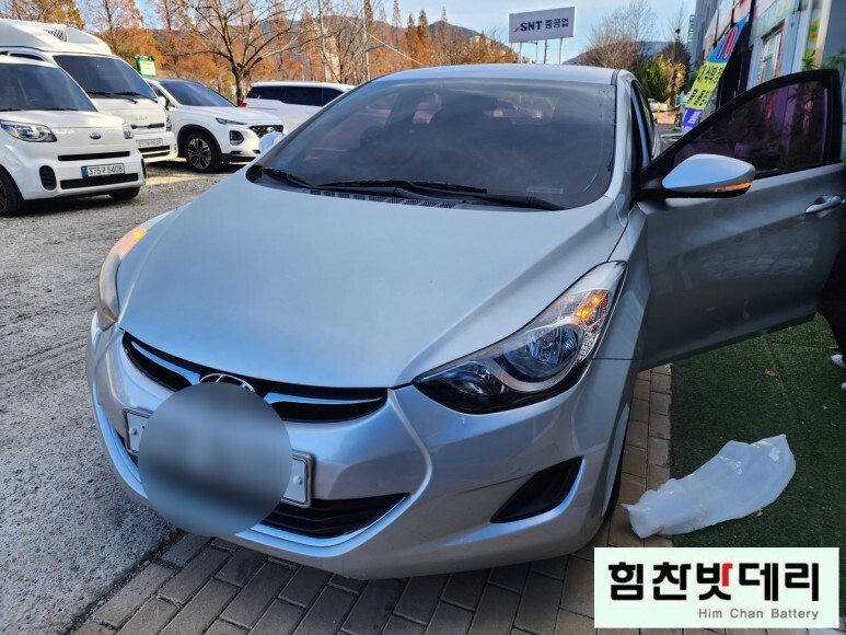  [힘찬밧데리 창원 본점] 창원밧데리 아반떼 MD 창원 성산구 외동 자동차 출장 배터리 교환 창원 마산 진해 배터리 교환 전문점 힘찬배터리