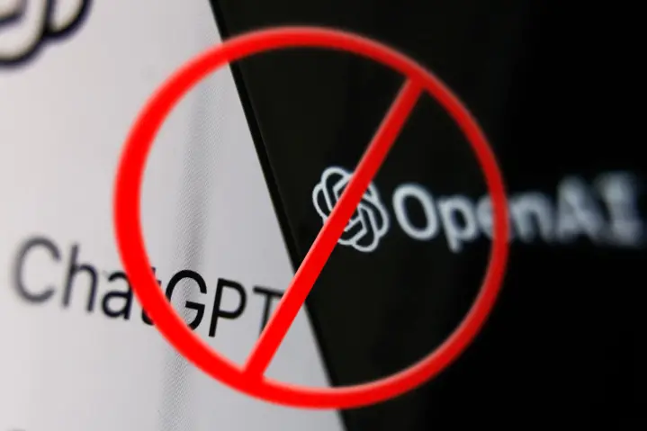  Chat GPT의 사용을 금지하고 있는 국가 증가 ('23년 4월 기준)