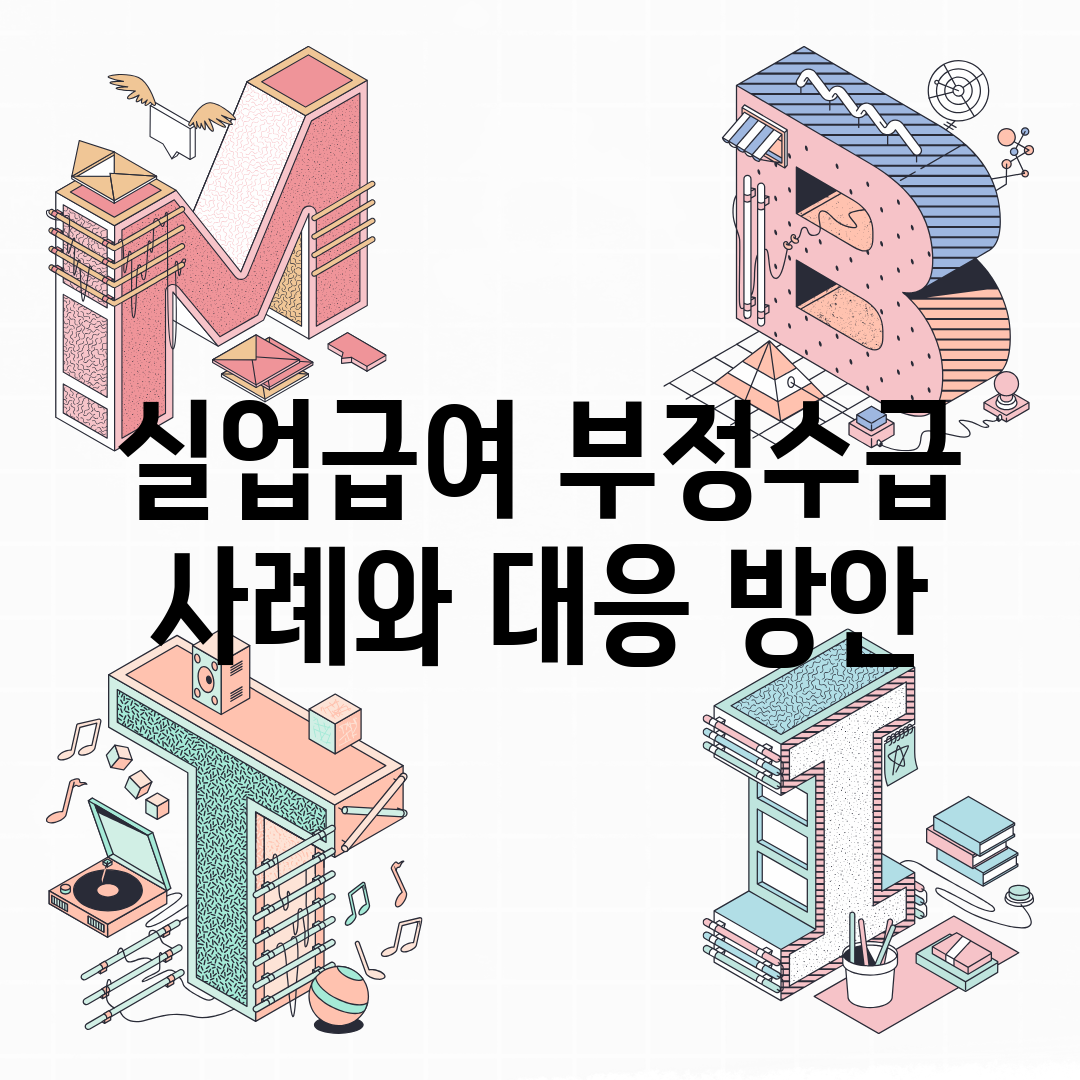 실업급여 부정수급 사례와 대응 방안