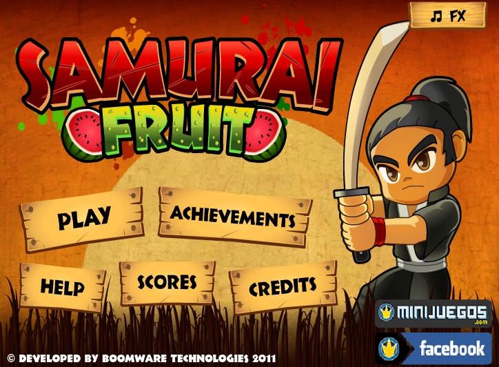  후르츠닌자 게임하기 플래시게임 fruit ninja 게임