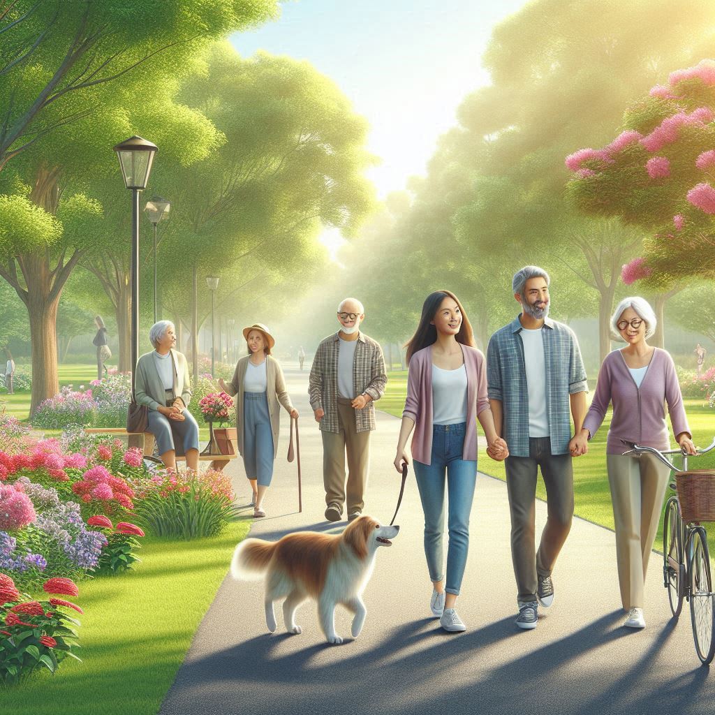 an image about the walk