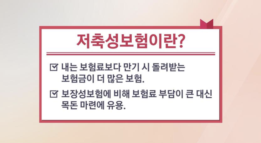 보험인가 저축인가? 수익과 안정성을 동시에 챙기는 ‘저축성 보험’ 완벽 가이드