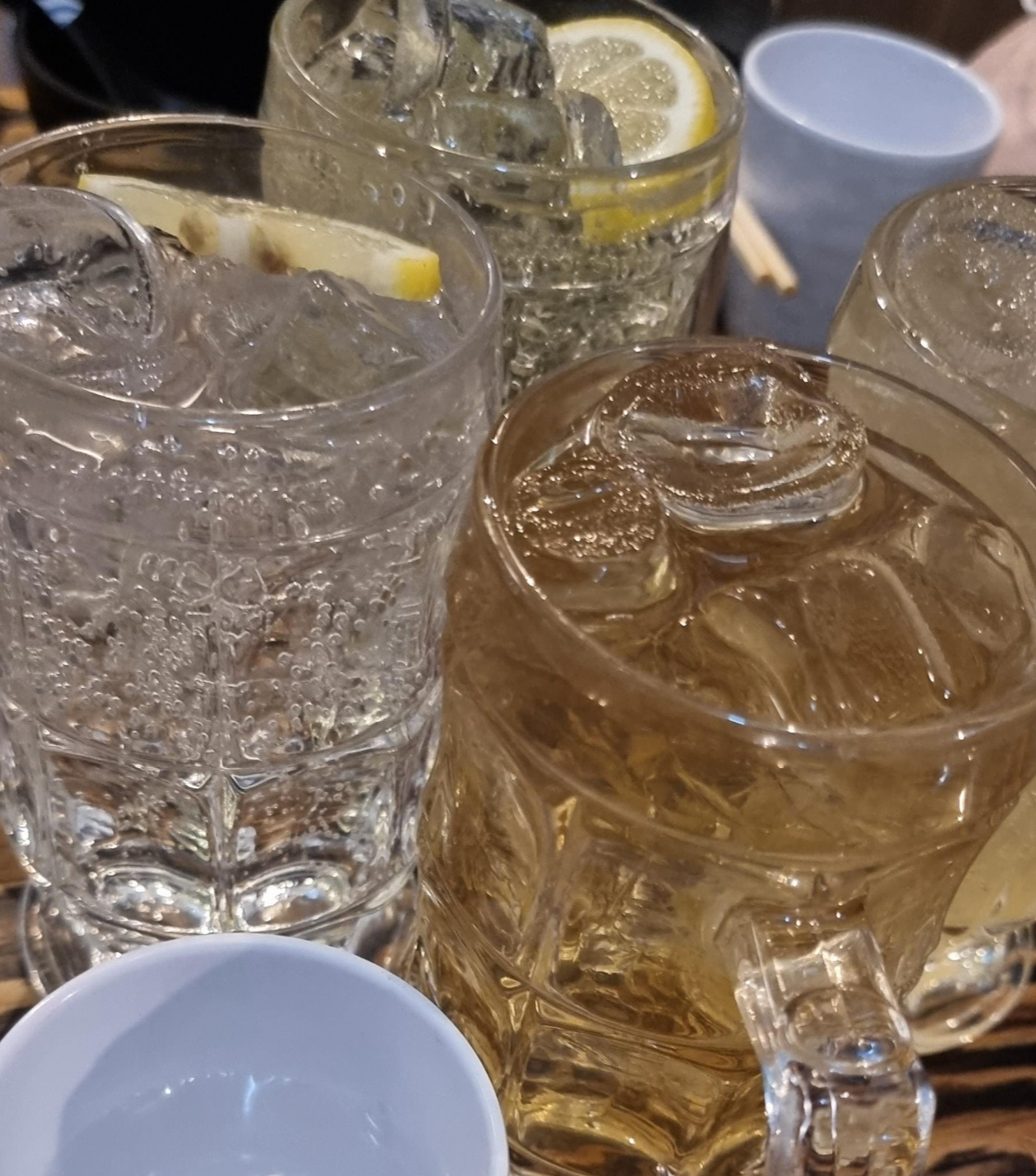 우롱 하이&#44; 리얼 레몬사와&#44; 피치하이볼&#44; 애플하이볼