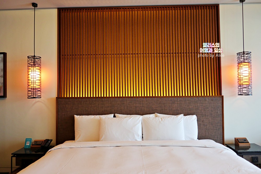 아난티 힐튼 부산 프리미엄 오션뷰 룸 케이브드 네프아송 어메니티