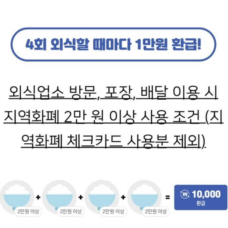 지역화페 체크카드 사용분 제외