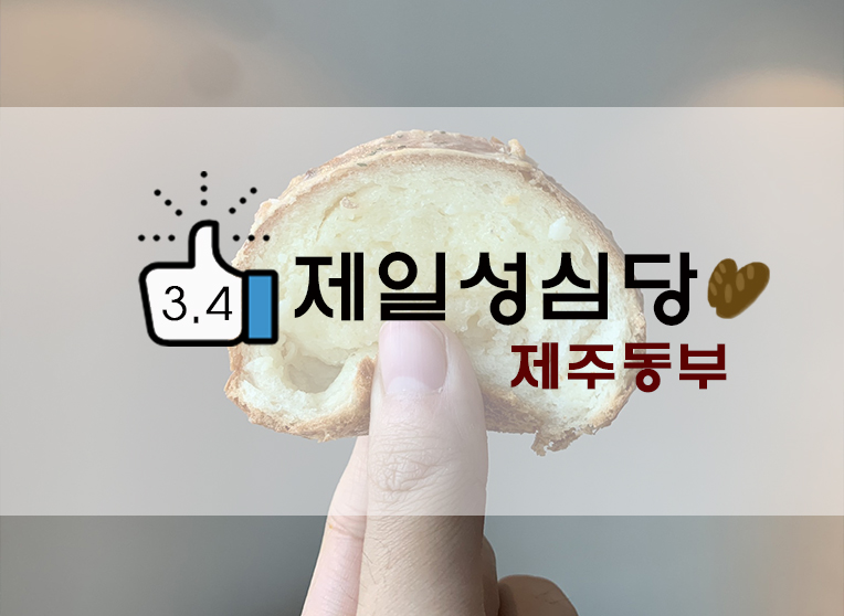  제주동부/성산빵집 마늘바게트가 맛있는 제일성심당!
