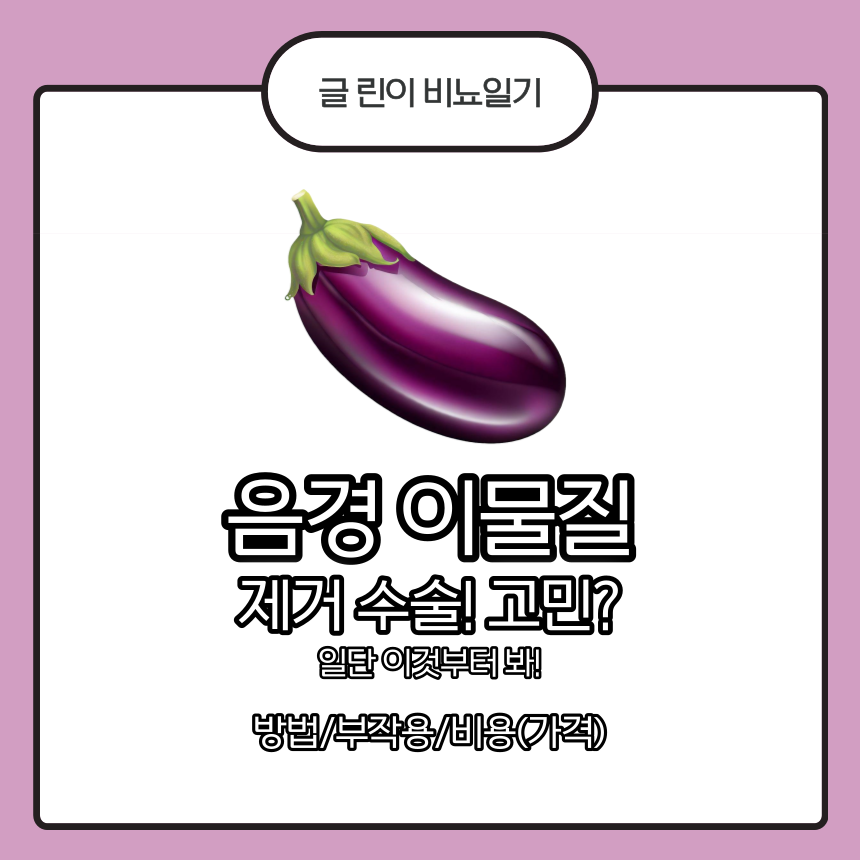  음경 이물질 제거 수술! 고민? 일단 이것부터 봐! 방법/부작용/비용(가격)