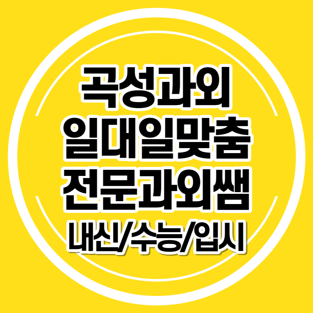  곡성 중등 영수과외 내신 고등학생 수학과외 영어 국어 초등부 일대일 맞춤 과외선생님