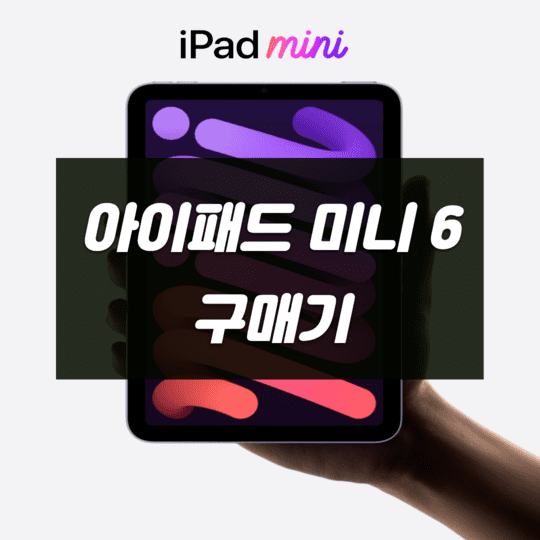  [리뷰] 애플 공식 홈페이지에서 구매한 아이패드 미니 6 구매기
