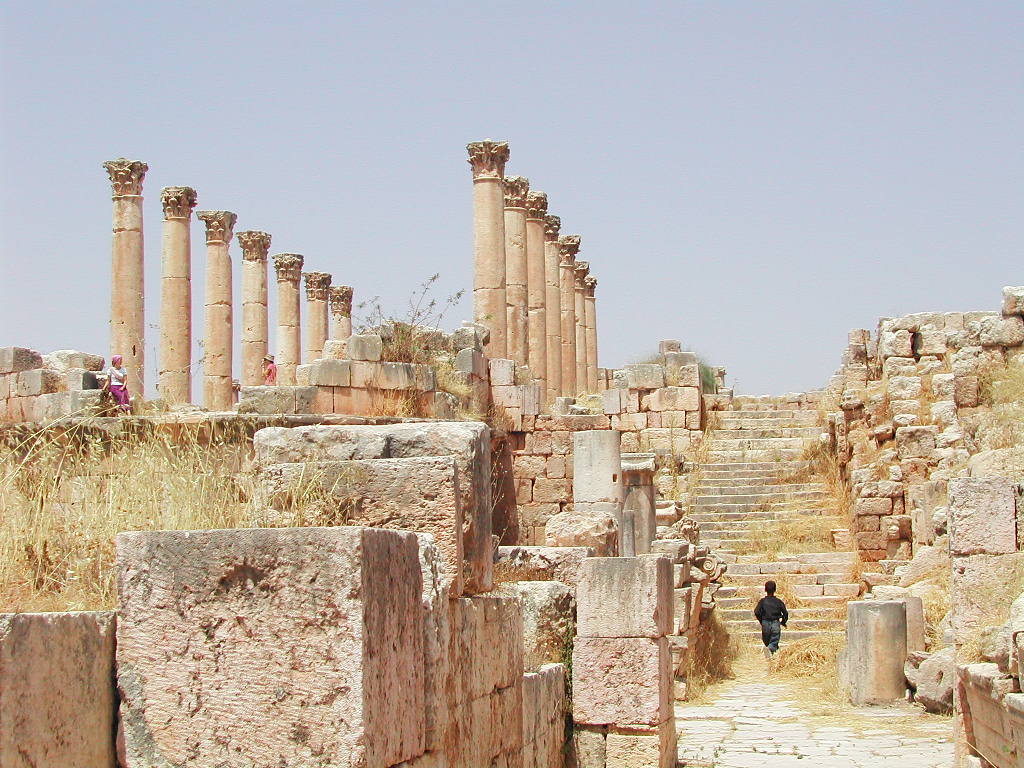 요르단여행-제라쉬-로마시대유적지