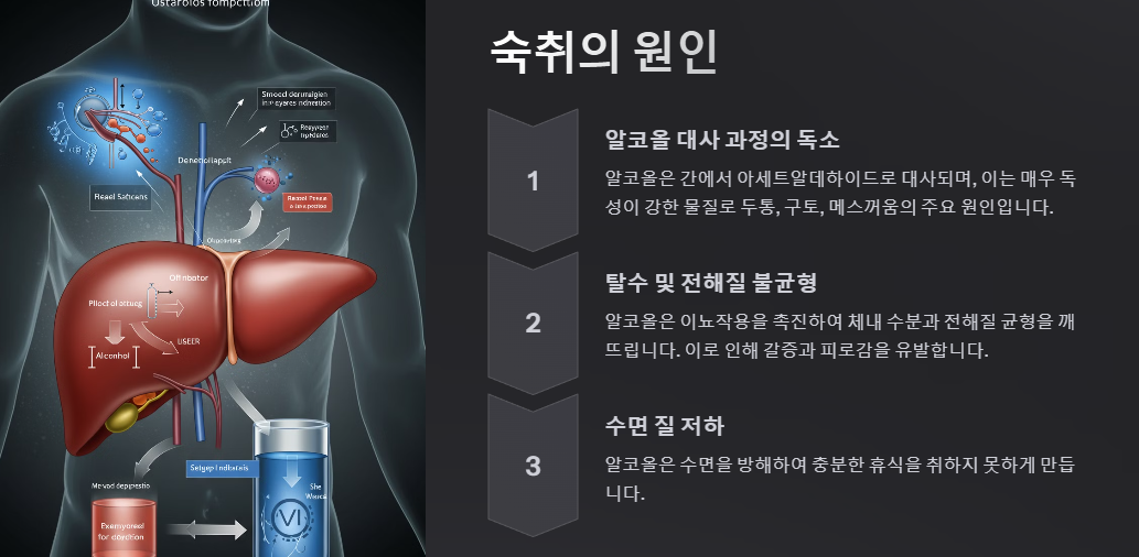 숙취의 원인