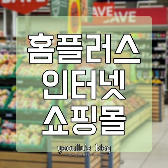  홈플러스 인터넷쇼핑몰 에서 온라인 쇼핑하기