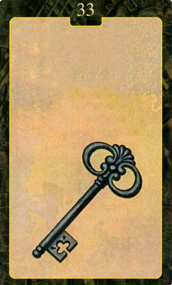  [레노먼드카드배우기]33.Key 열쇠 해석 및 의미