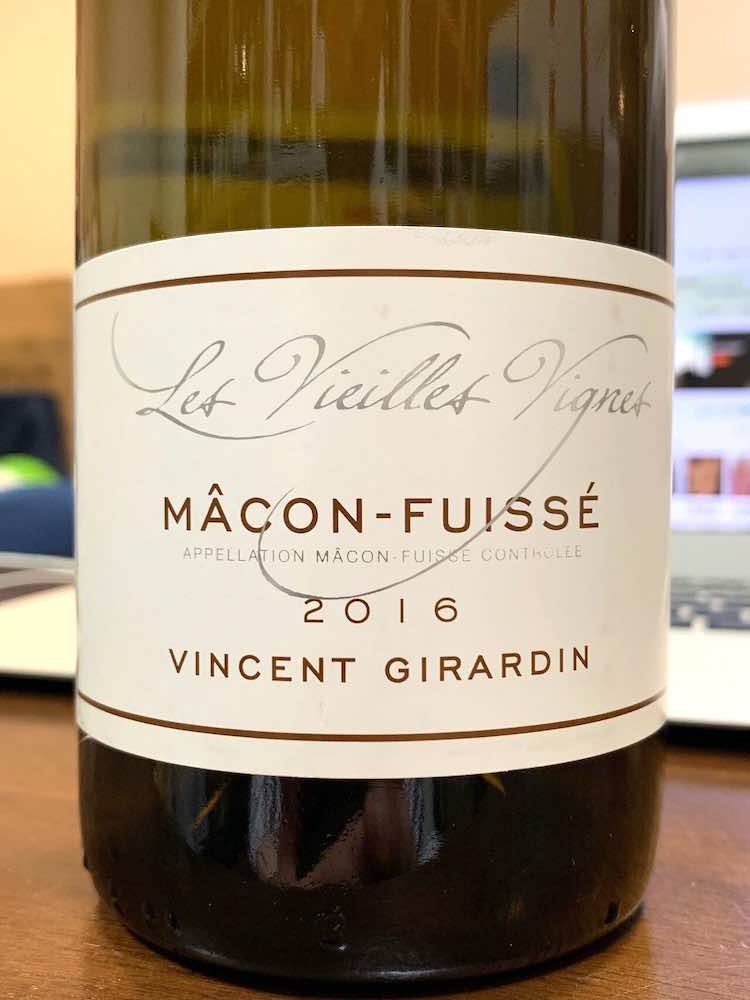 Domaine Vincent Girardin Macon-Fuisse Les Vieilles Vignes 2016