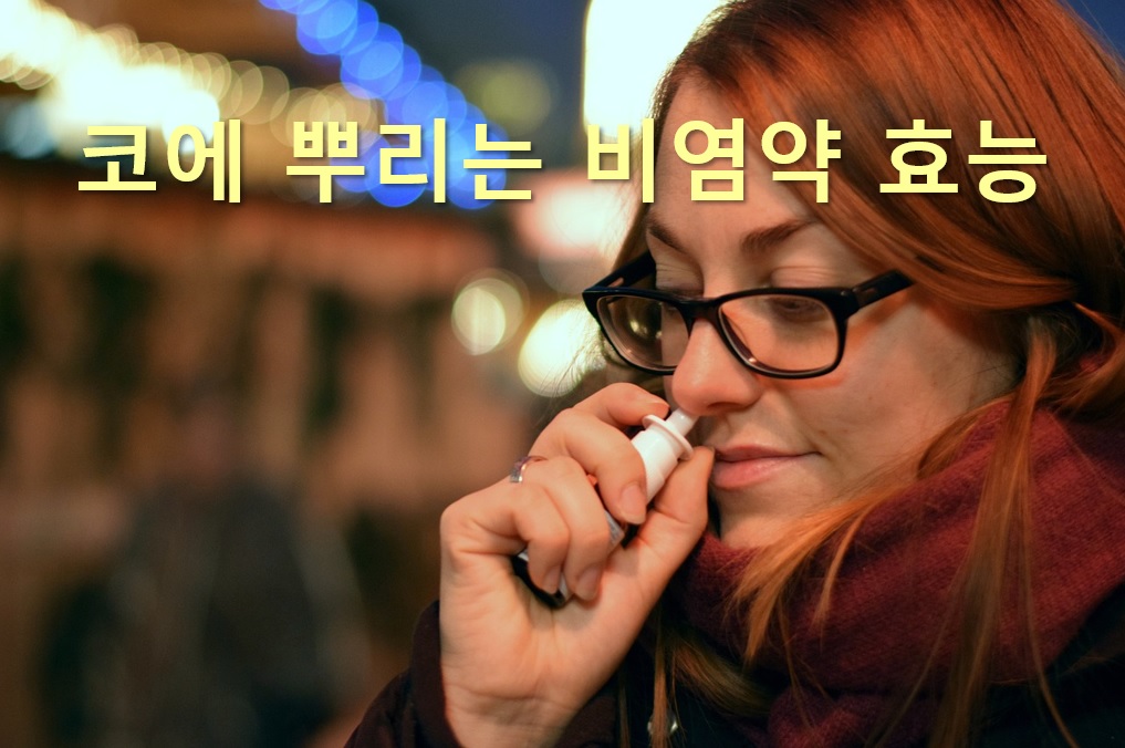  코를 자꾸 킁킁거리는 버릇과 코에 뿌리는 비염약 효능
