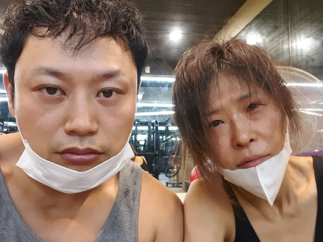  배우 황석정, 피트니스 대회 도전