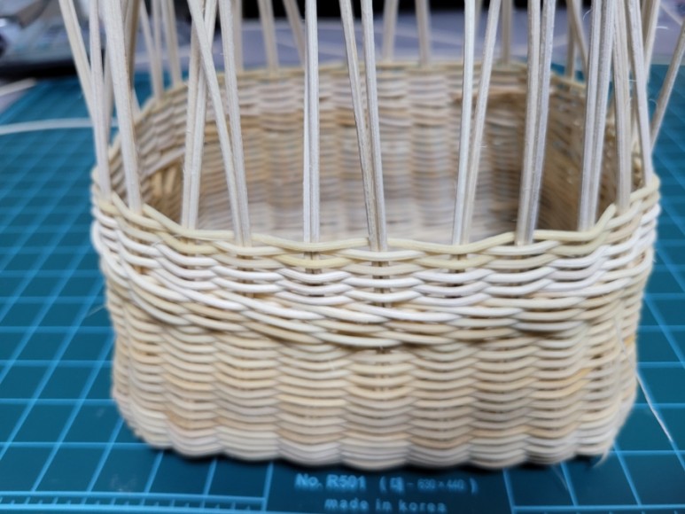 라탄 사각 바구니 만들기 사각바구니 5
