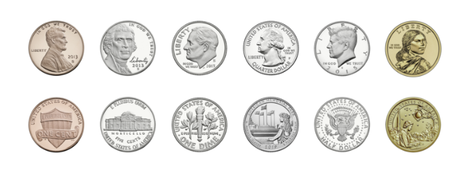 미국화폐단위 동전